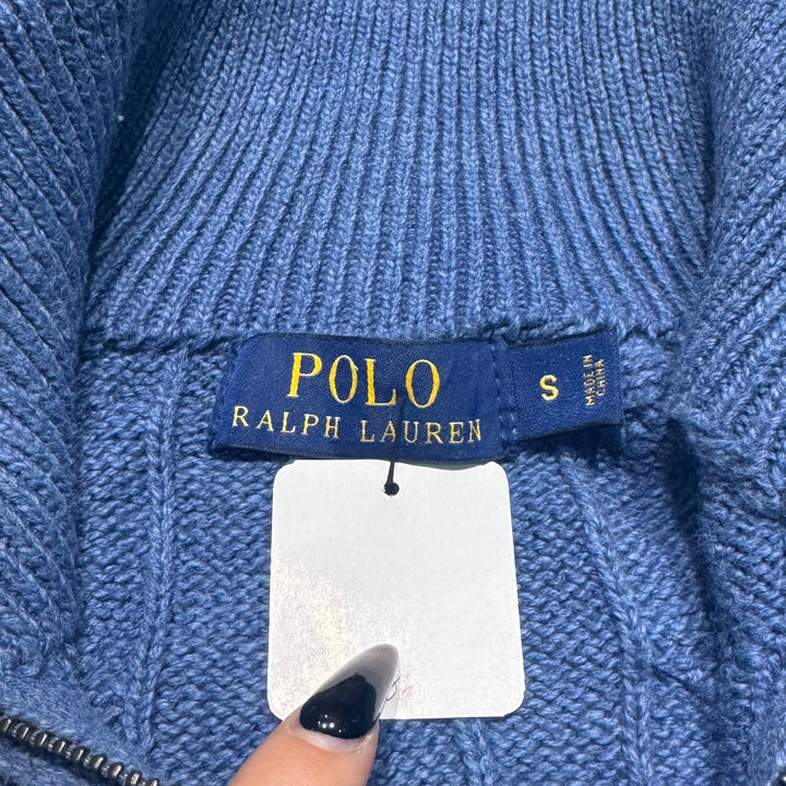 Ralph Lauren/ Polo By Ralph Lauren/ Half Zip Knit 스웨터/ 사이즈 S의 의류 폴로 사용