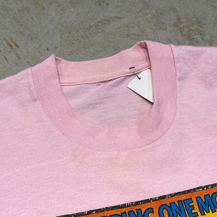 古着 90's USAVINTAGE / もう一度一緒に買い物に行ったら、夫は私から離れて行くでしょう!/ 彼が居なくなるなんて本当に勿体ない!/ ヴィンテージ シングルステッチ プリントTシャツ / サイズM相当