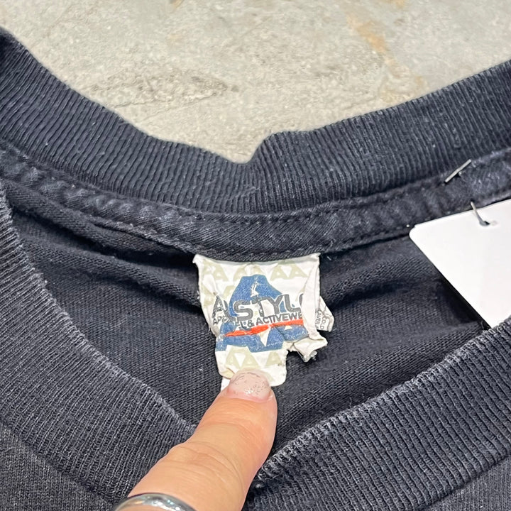 古着 カニエ・ウェスト/ドレイク/ Free Larry Hoover 12/9/21 Concert t shirt LA Coliseum プリントTシャツ / サイズL