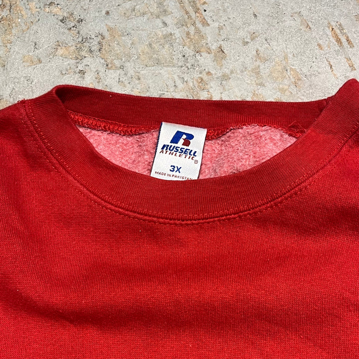 #3537 古着/Russell/ラッセル/Crewneck sweat/クルーネックスウェット/ブランクスウェット/無地/サイズ3XL