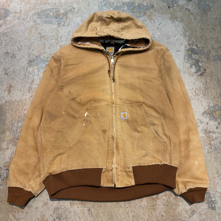 古着 carhartt/ カーハート/ アクティブジャケット/ 裏地キルティング/ サイズL