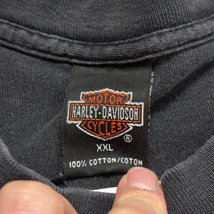古着 USA製 97's Harley-Davidson/ハーレーダビッドソン/ プリントTシャツ/ サイズXXL