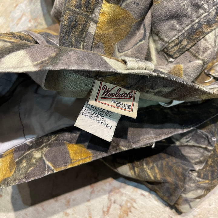 #4649 Used clothing 90's Woolrich/Realtree camouflage cargo pants/Realtree camouflage cargo pants/Size 40 (equivalent to XL)