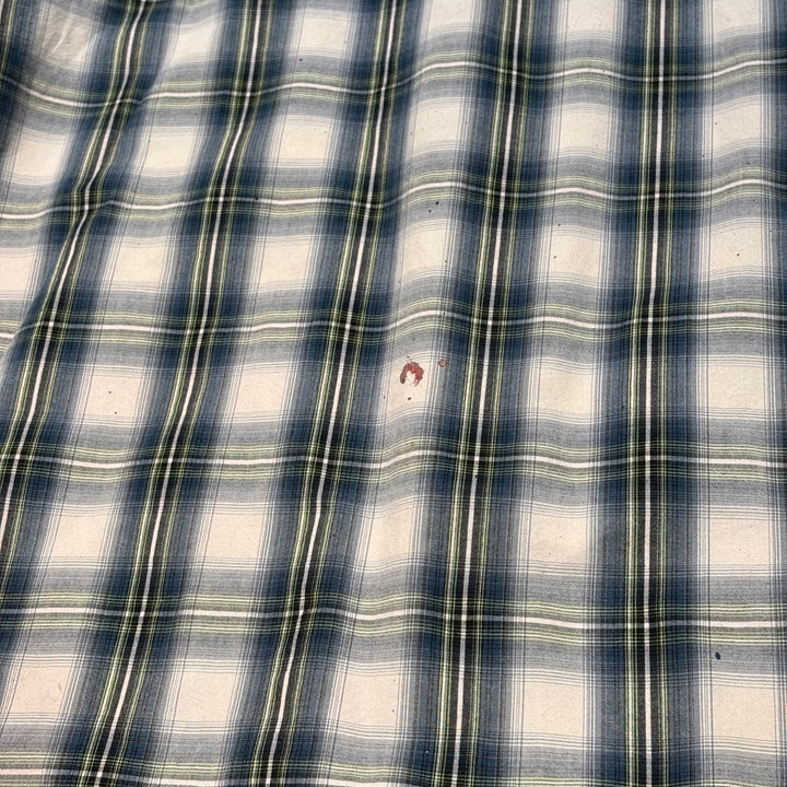 Used clothing carhartt/Carhartt/Button-down long sleeve shirt/Checked pattern/Size 2XL