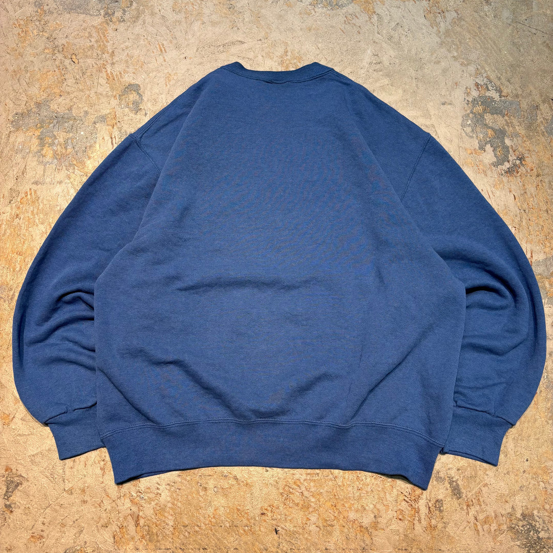 Used clothing 90's ~ RUSSELL ATHLETIC/ Russell Athletic/ Blank crew neck sweatshirt/ Plain/ Front V gusset/ Equivalent to size M
