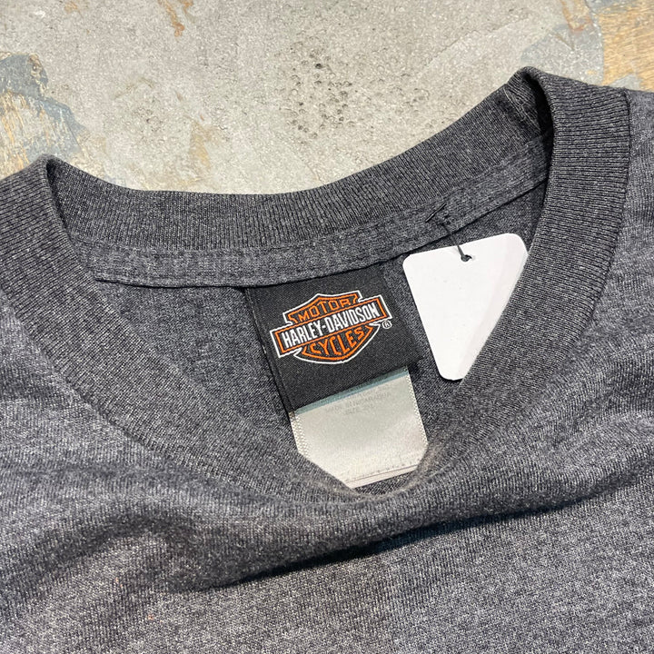 古着 Harley-Davidson/ハーレーダビッドソン/デイトン/オハイオ州/ノースリーブプリントTシャツ/サイズ2XL
