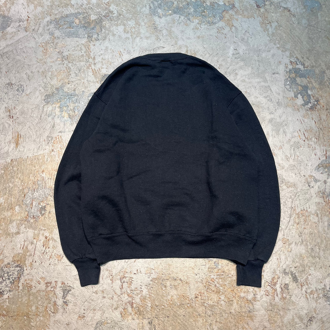 Used clothing Made in USA 80's RUSSELL ATHLETIC/ Russell Athletic/Crew neck blank sweatshirt/Plain/Size L