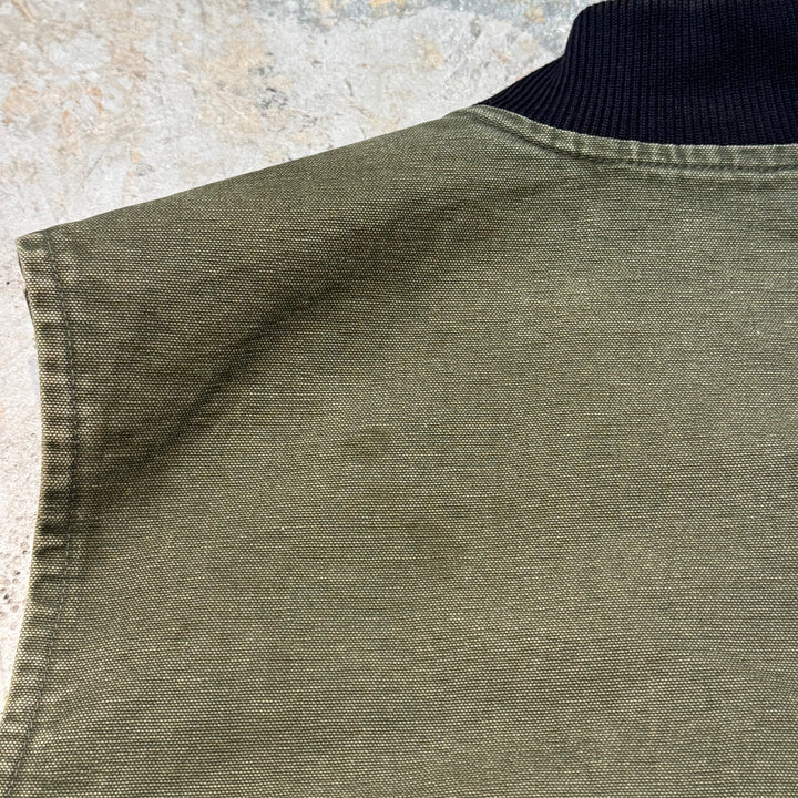 古着 Carhartt/ カーハート/ ダックベスト/ ダック地/ 裏地キルティング/ サイズ3XL