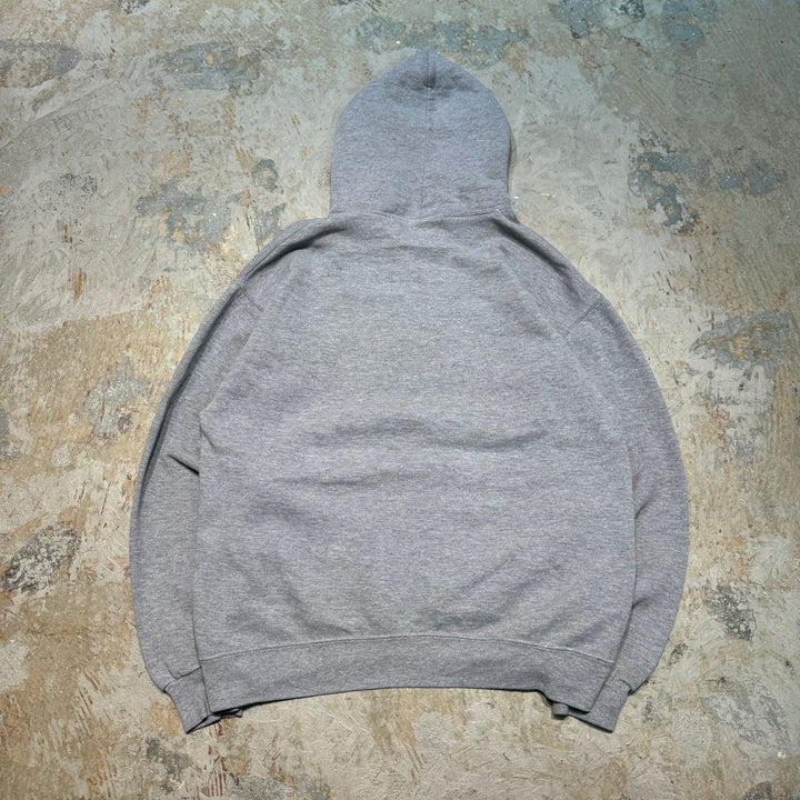 旧衣服80's~ RUSSELLATHLETIC/ RUSSELLATHLETIC/半拉链空白套衫连帽衫/纯色/尺寸L