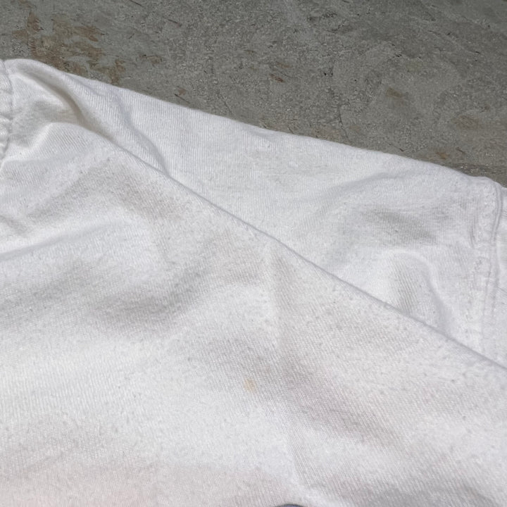 #4815 Used clothing 01's Rooney Tunes/WB/Monte Carlo/Racing style/Long T-shirt/Single stitch/Size XL equivalent