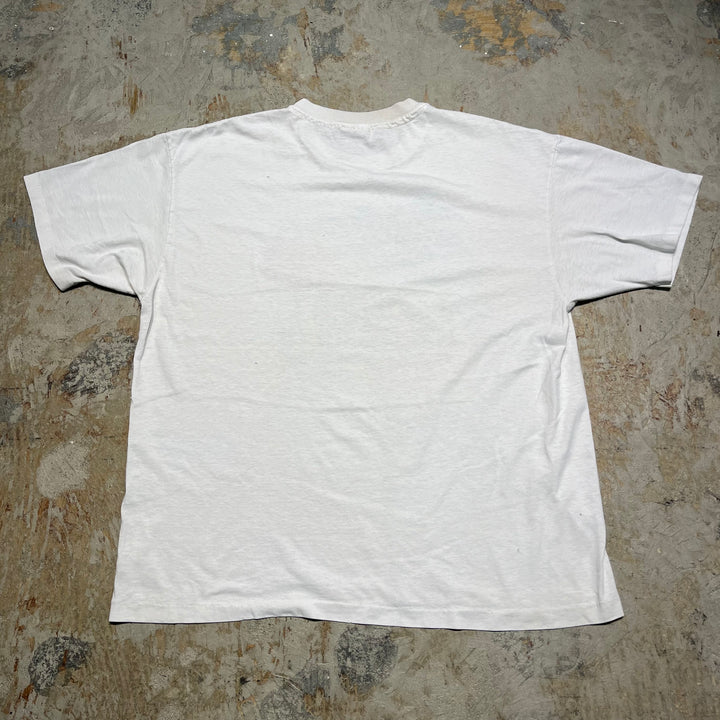 #4293 Hanes/ヘインズ/short sleeve t-shirt Tee/シングルステッチ/半袖Tシャツ/マクドナルド/MADE IN USA/サイズXL