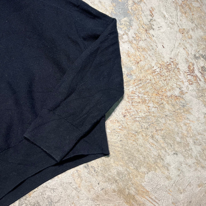#3750 古着 Polo Ralph Lauren/ポロラルフローレン / Half Zip Pima Cotton Knit Sweater/ハーフジップ ピマコットンニット セーター / サイズL