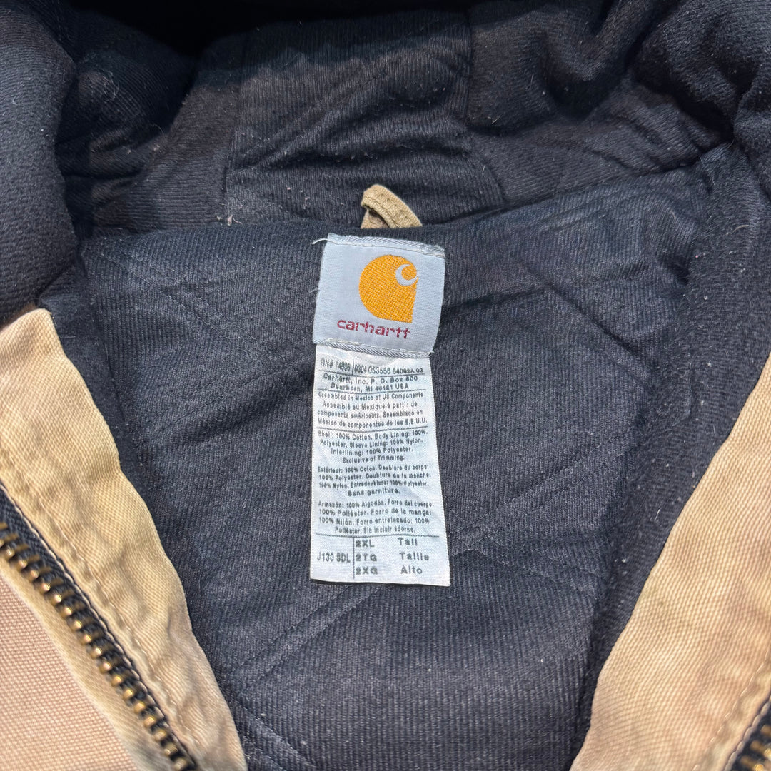 古着 carhartt/ カーハート/ アクティブジャケット/ 裏地キルティング/ サイズ2XL