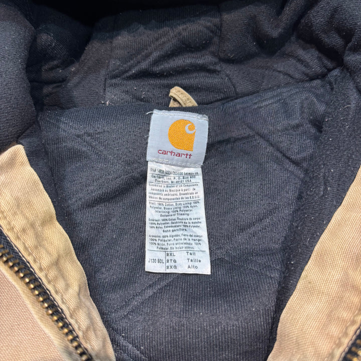 古着 carhartt/ カーハート/ アクティブジャケット/ 裏地キルティング/ サイズ2XL