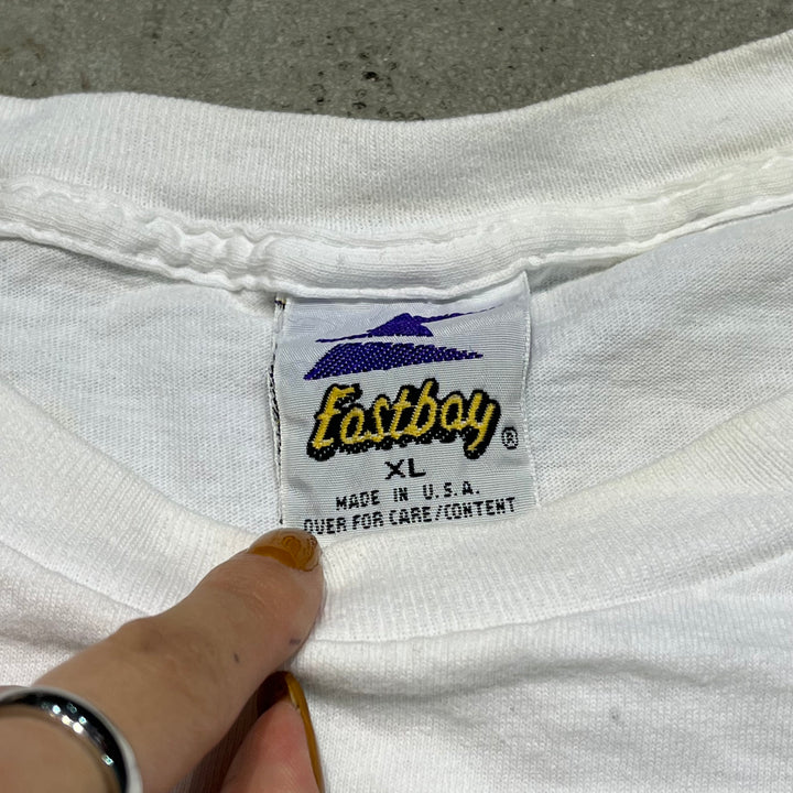 #4297 Unknow/short sleeve t-shirt Tee/シングルステッチ/CROSS COUNTRY/半袖Tシャツ/90's/MADE IN USA/サイズXL