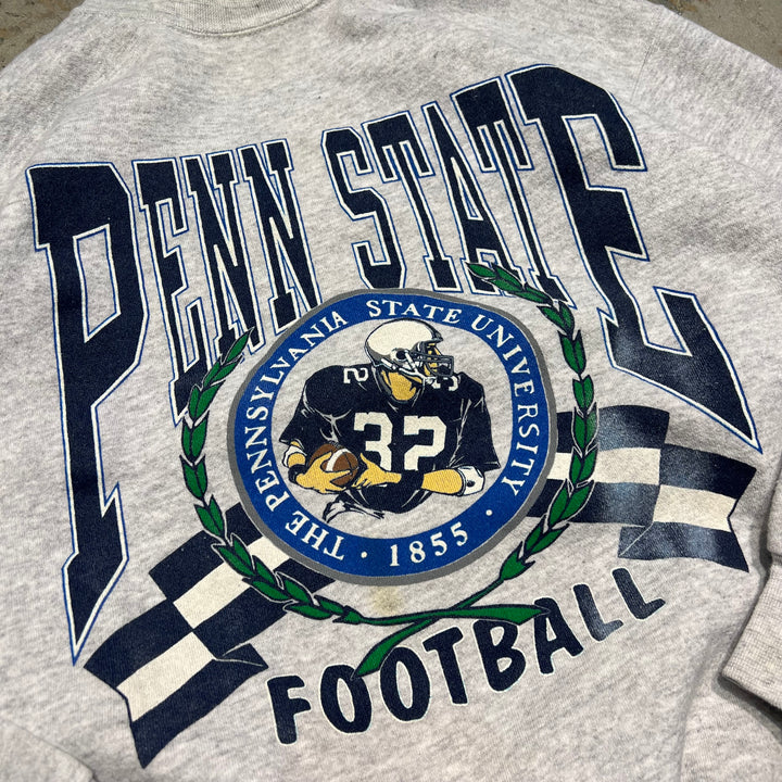 #3965 古着 Unknow/Crew neck sweat/クルーネックスウェット/PENN STATE FOOTBALL/サイズXL