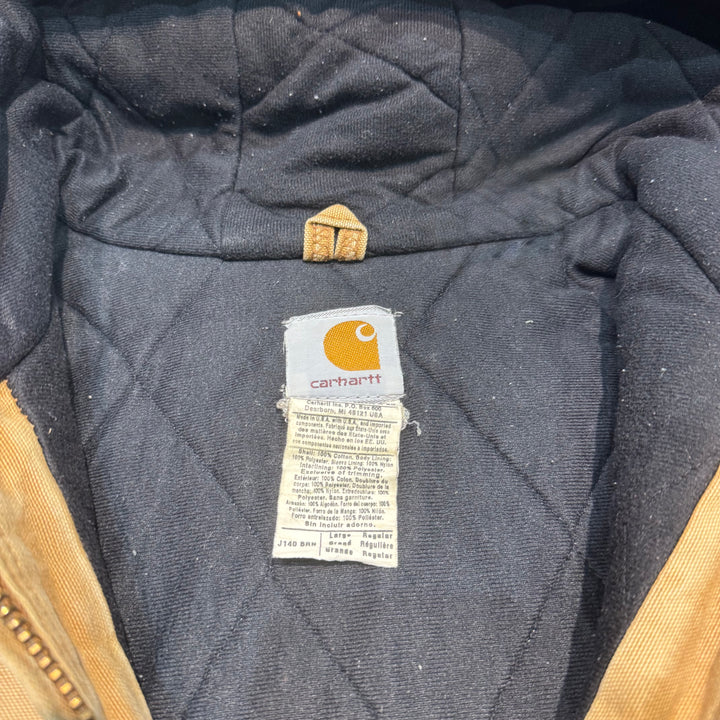 古着 carhartt/ カーハート/ アクティブジャケット/ 裏地キルティング/ サイズL