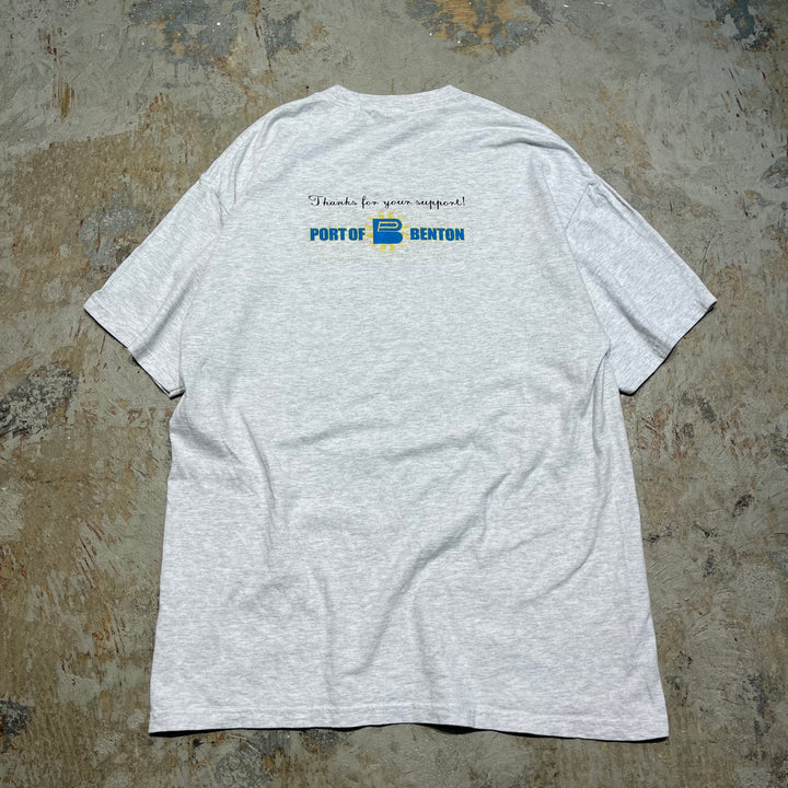古着 ベントン・シティ/スプリングオープナー/カー&バイクショー/2009/車/プリントTシャツ / サイズL