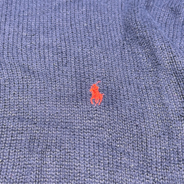 二手POLO by Ralph Lauren/ POLO by Ralph Lauren/半拉链针织毛衣/尺码L