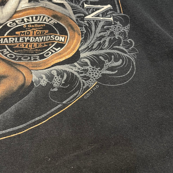 古着 USA製 Harley-Davidson/ハーレーダビッドソン/ プリントTシャツ/ サイズL