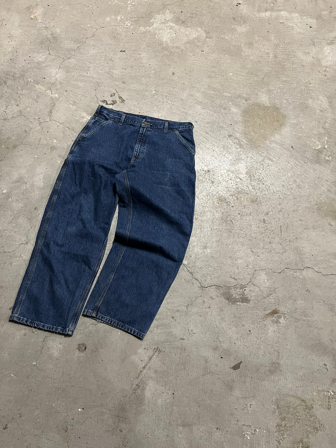 #MA34 Used clothing Carhartt/Denim Painter Pants/Actual size 34 x 28