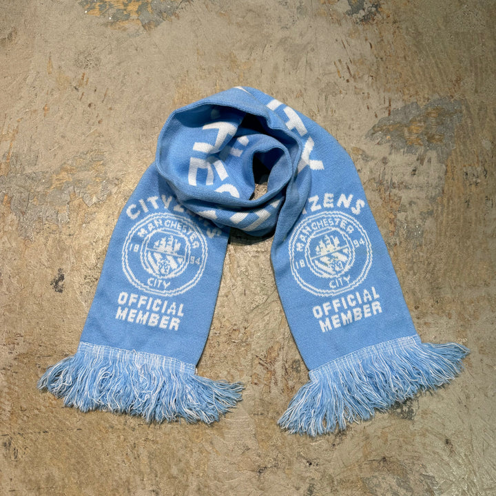 Used clothing soccer scarf / MANCHESTER CITY FC/Manchester City FC/CITYZENS/Premier League