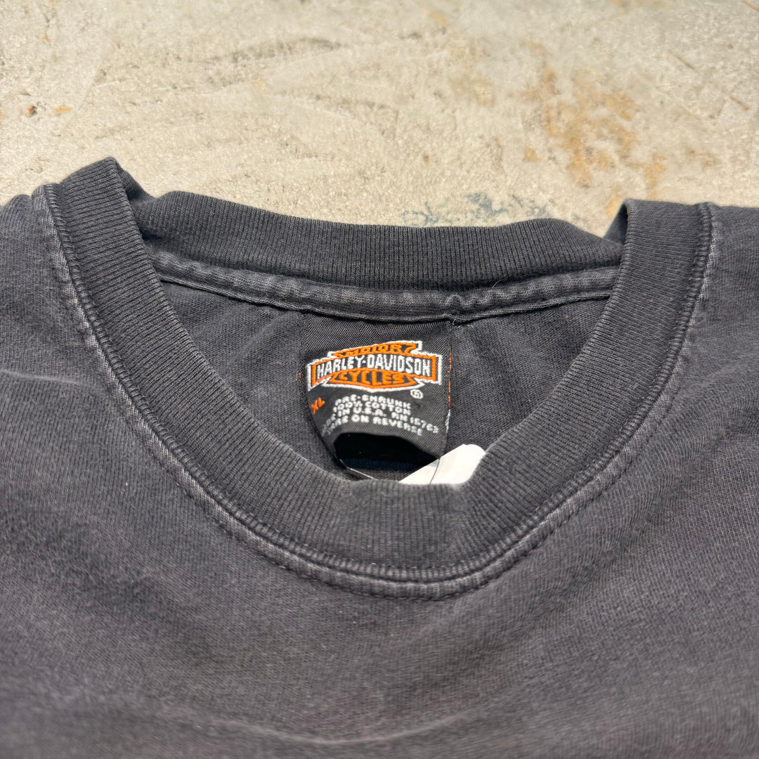 Used clothing Made in USA Harley-Davidson/Harley-Davidson/Printed T-shirt/Size XL