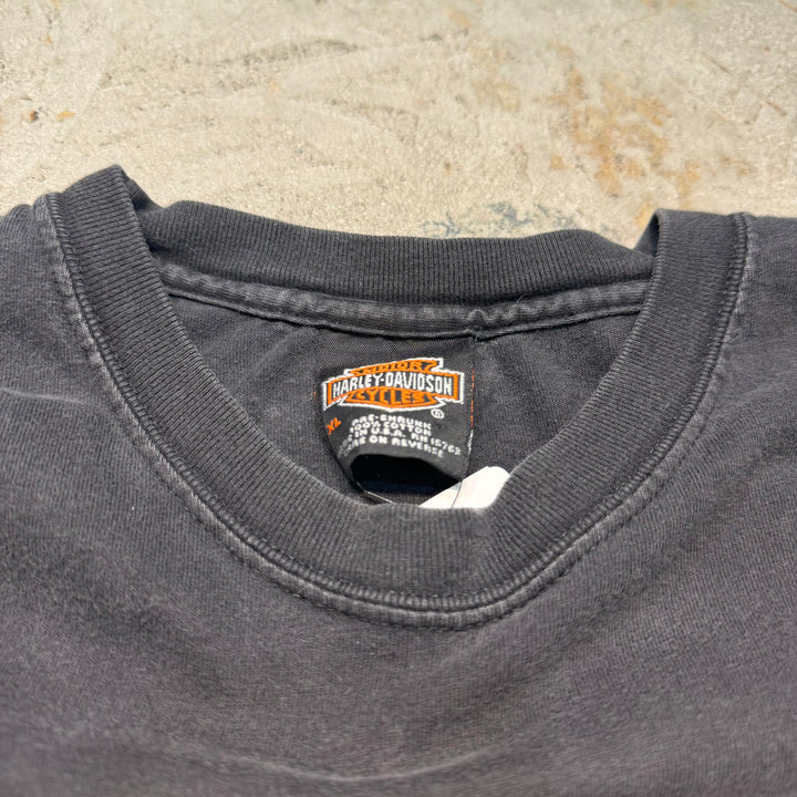 古着 USA製 Harley-Davidson/ハーレーダビッドソン/ プリントTシャツ/ サイズXL