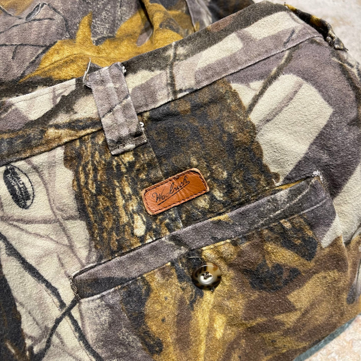 #4649 Used clothing 90's Woolrich/Realtree camouflage cargo pants/Realtree camouflage cargo pants/Size 40 (equivalent to XL)