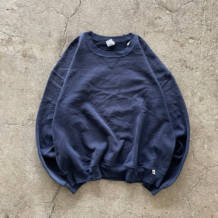 旧衣服90's~ RUSSELL ATHLETIC/ RUSSELL ATHLETIC/ brunkrounex湿/素色/尺码XL