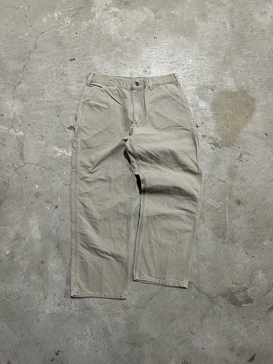 #MA27 Used clothing Carhartt/Duck Painter Pants/Duck fabric Painter Pants/Work Pants/Actual size 32×28