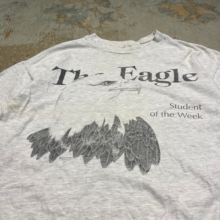古着 ザ・イーグル/ヴィンテージ シングルステッチ アニマルTシャツ/サイズL