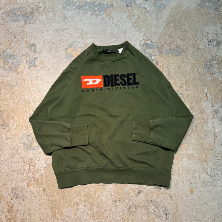 古着 DIESEL/ディーゼル/クルーネックスウェット/サイズL