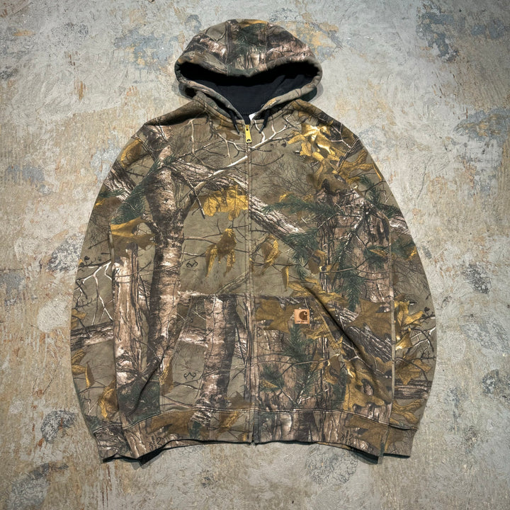 중고 의류 Carhartt/Carhartt/Real Tree Pattern/Zip Hoodie/Size l