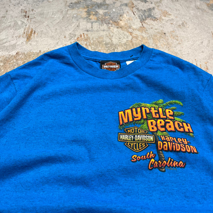 Used clothing Harley-Davidson Myrtle Beach South Carolina Printed T-shirt Equivalent to size M