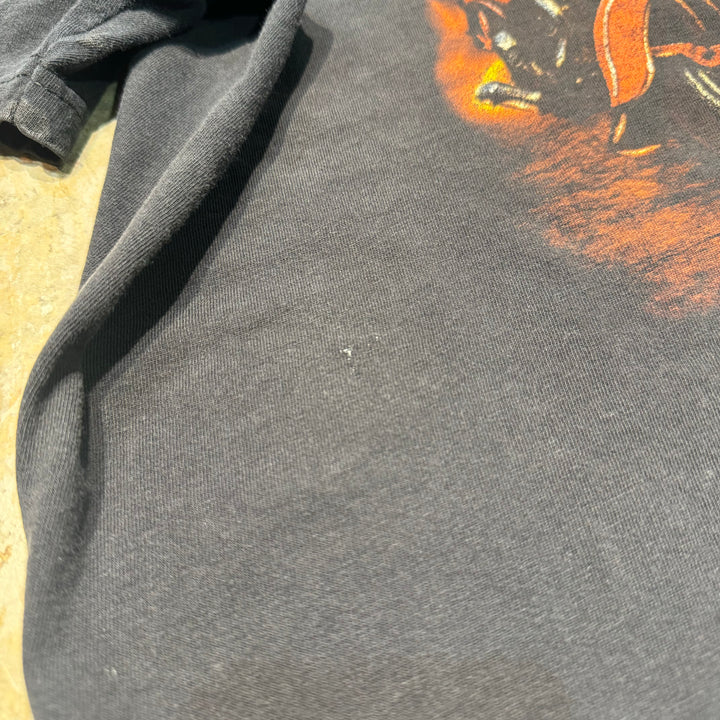 古着 USA製 Harley-Davidson/ハーレーダビッドソン/ プリントTシャツ/ サイズXL-XXL相当