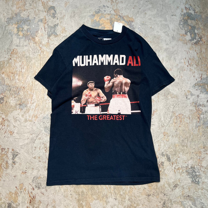 古着 マイク・タイソン/モハメド・アリ/ボクシング/プリントTシャツ/サイズL相当
