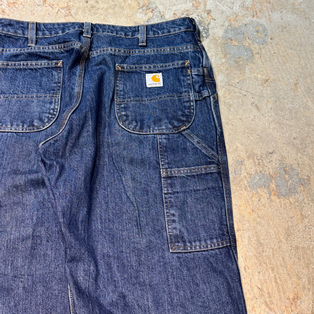 Used clothing Carhartt/ Carhartt/ Denim painter pants/ WOMENS/ Actual size 12x28