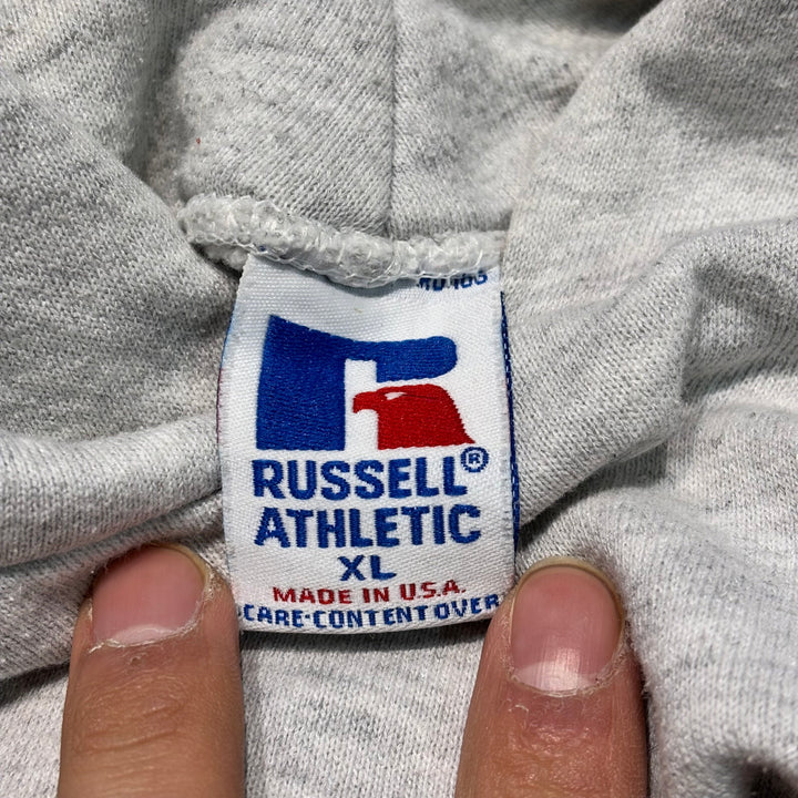 미국 80 년대에서 만든 중고 의류 ~ Russellathletic/ Russell Athletic/ Blank Pullover Hoodie/ Size XL