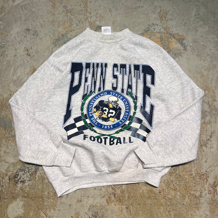 #3965 古着 Unknow/Crew neck sweat/クルーネックスウェット/PENN STATE FOOTBALL/サイズXL
