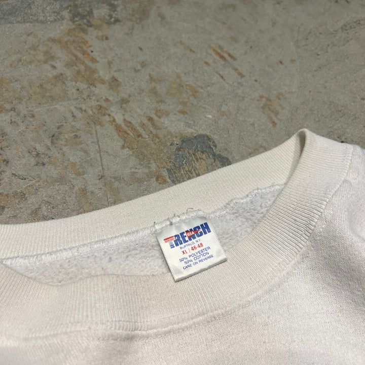 #3964 古着 Unknow/Crew neck sweat/クルーネックスウェットLOS ANGELELES RAMS/ロサンゼルスラムズ/サイズXL