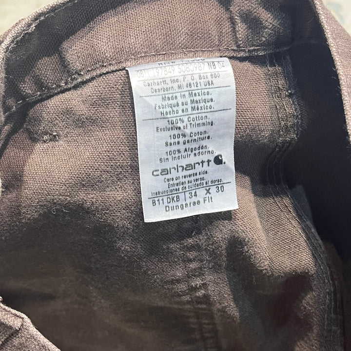 #4212 古着 Carhartt/カーハート/ Duck Painter Pants/ダック地 ペインターパンツ / ワークパンツ/ サイズ34×30