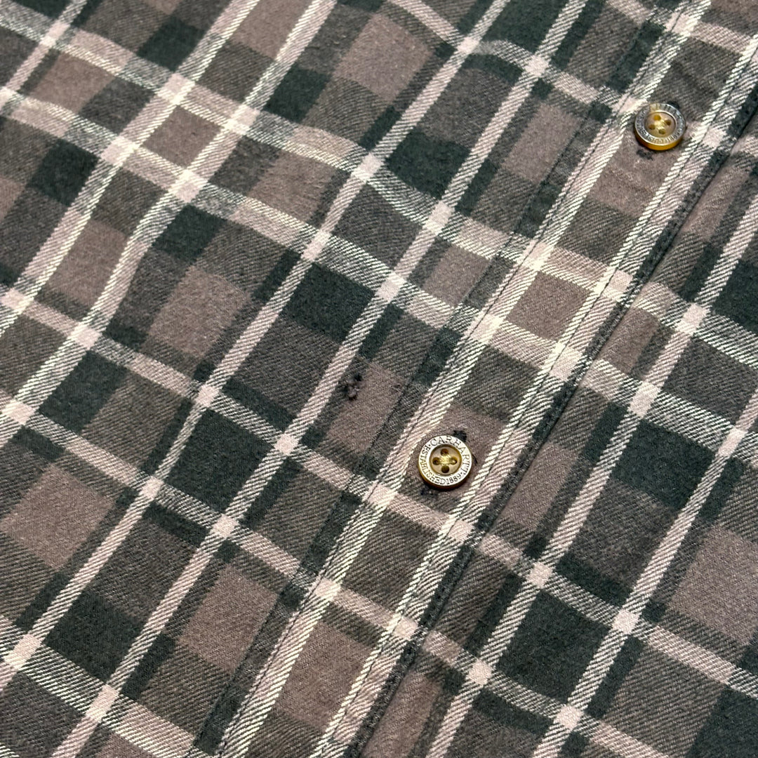 Used clothing carhartt/Carhartt/Button-down long sleeve shirt/Checked pattern/Size L