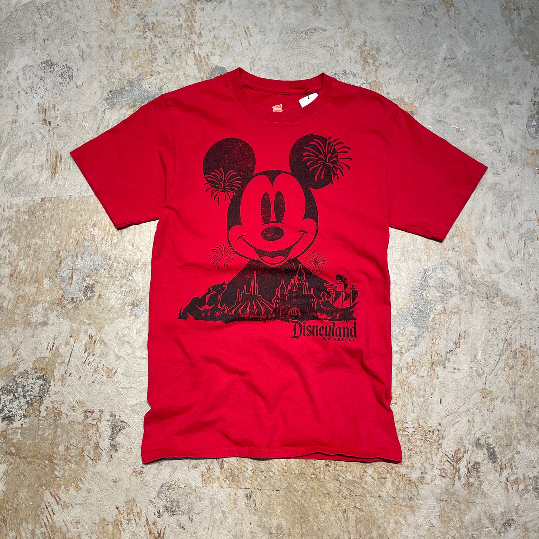 Used clothing Hanes / Hanes / Disney Mickey Mouse / Printed T-shirt / Size S