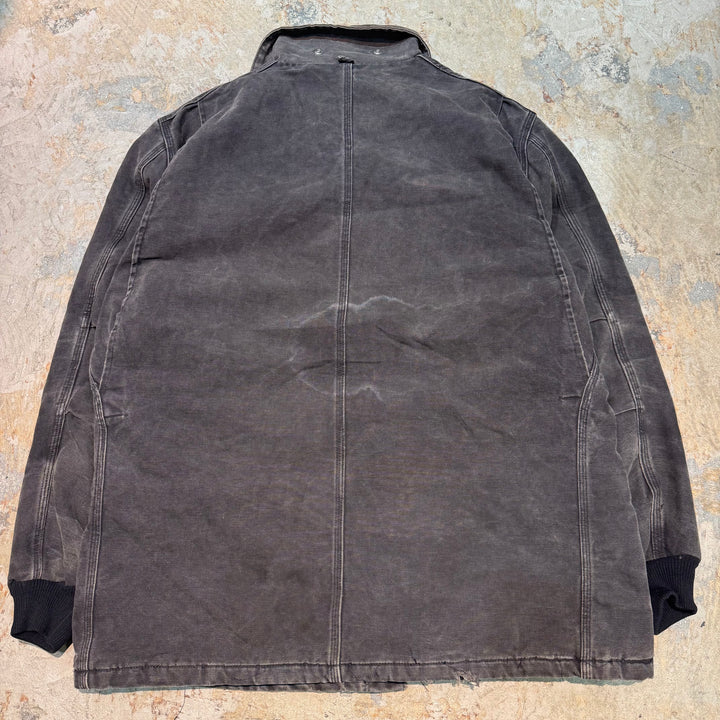 古着 carhartt/ カーハート/ トラディショナルコート/ 裏地キルティング/ 襟コーデュロイ/ サイズ3XL相当