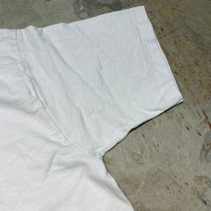 #4843 古着 90's FRUIT OF THE LOOM/気持ちを高めていきましょう!/翼を手に入れた/USA製/企業系/Tシャツ/ヴィンテージ/シングルステッチ/サイズL