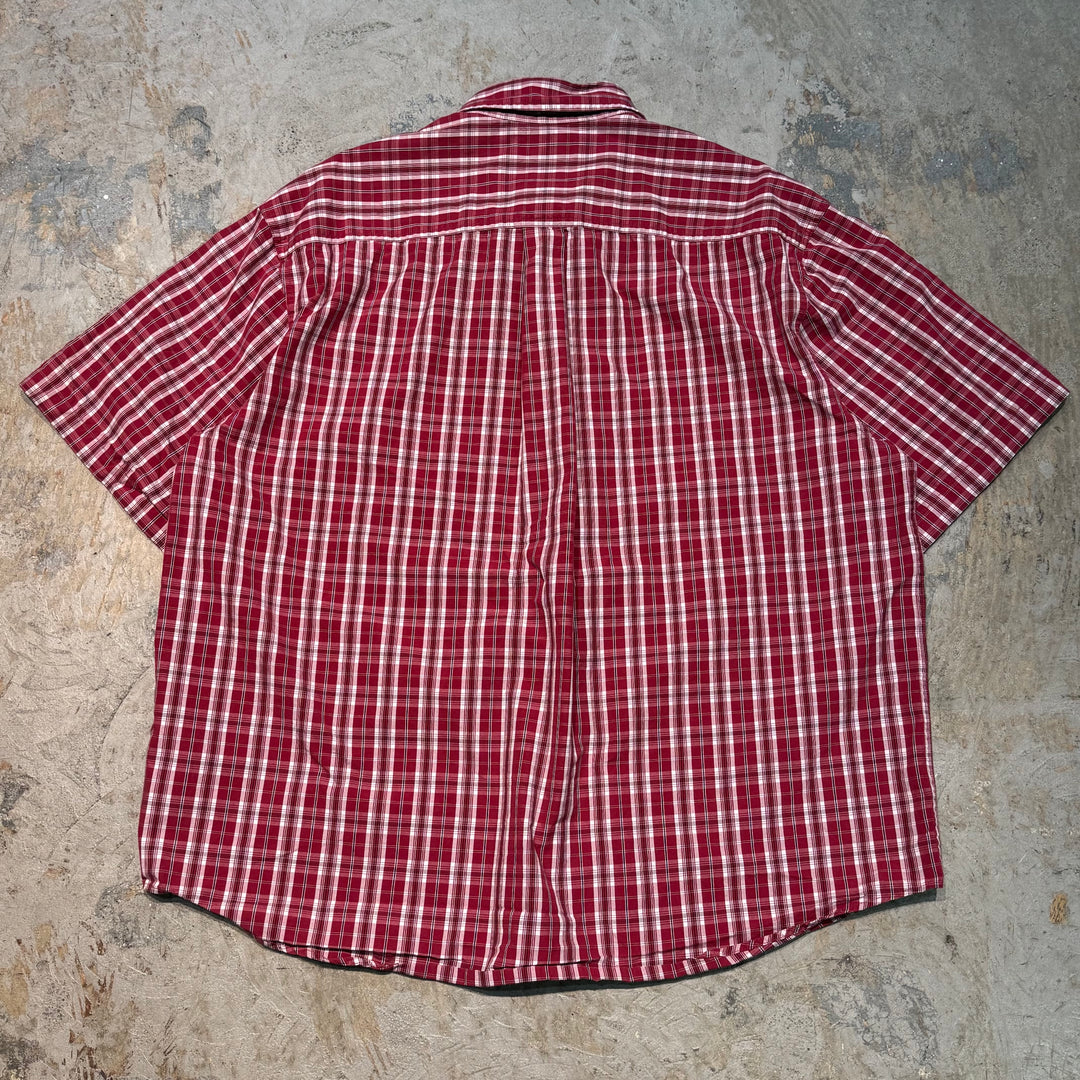 古着 carhartt/カーハート/ ボタンダウン半袖シャツ/ チェック柄/ サイズXL