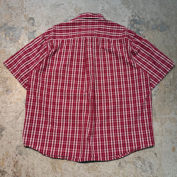 古着 carhartt/カーハート/ ボタンダウン半袖シャツ/ チェック柄/ サイズXL