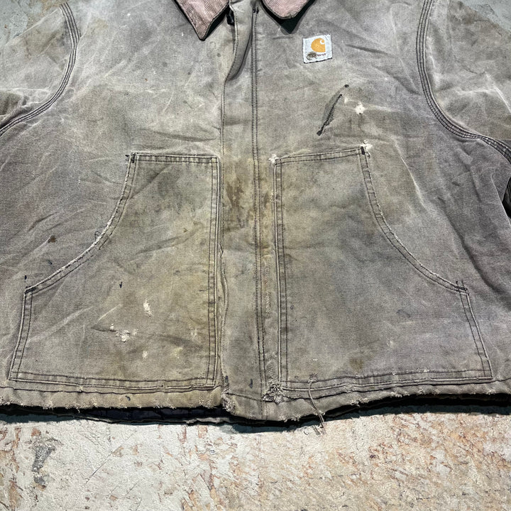 #3409 Used clothing Carhartt/Arctic traditional jacket/90s/Arctic traditional jacket/MADE IN U.S.A/Equivalent to size XL