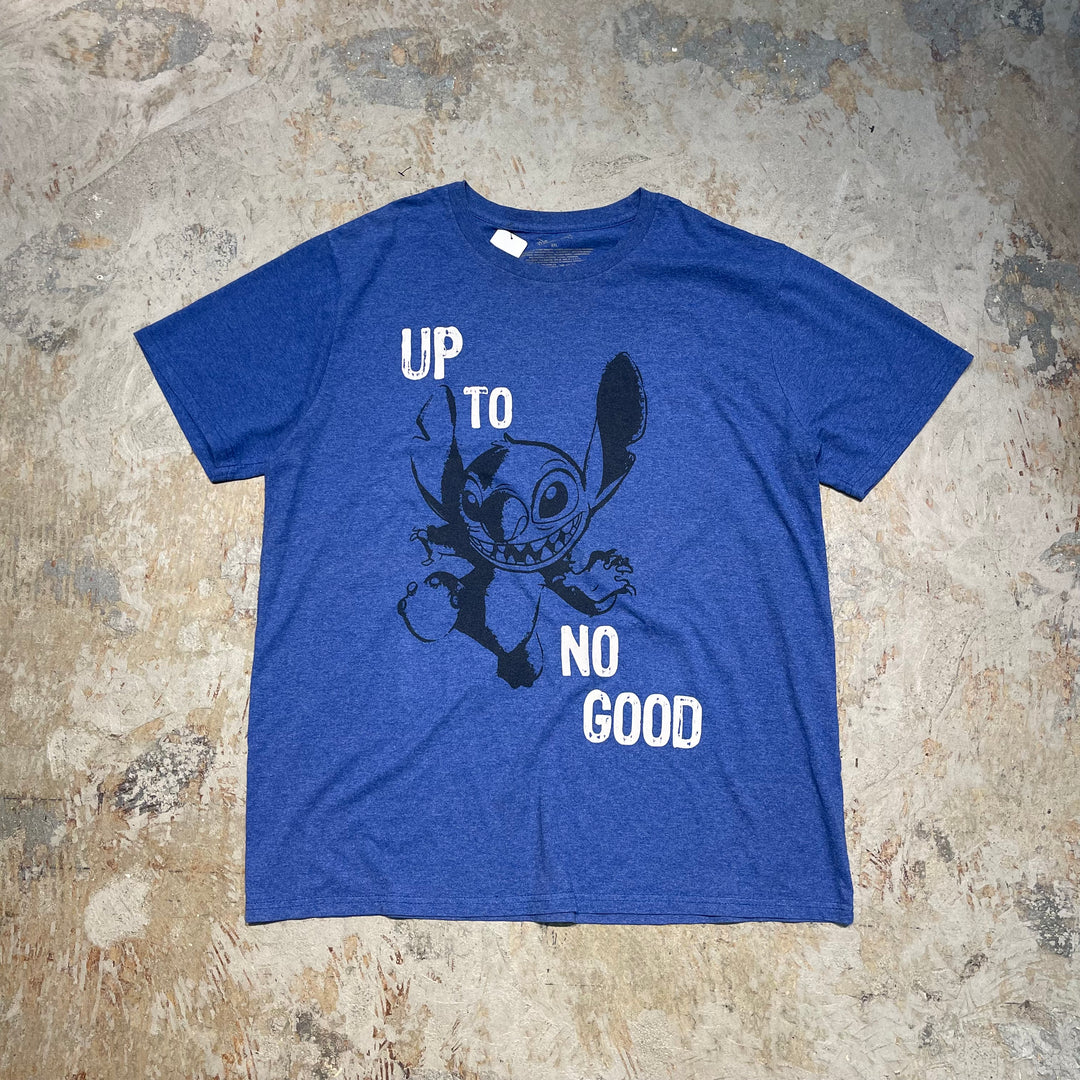 古着 ディズニーストア/スティッチ/"up to no goo"/プリントTシャツ/サイズ2XL